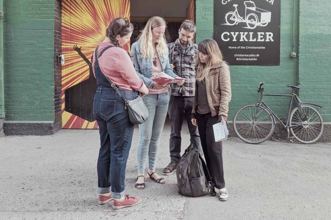 Anarki og Kærlighed, gådejagt på Christiania i København