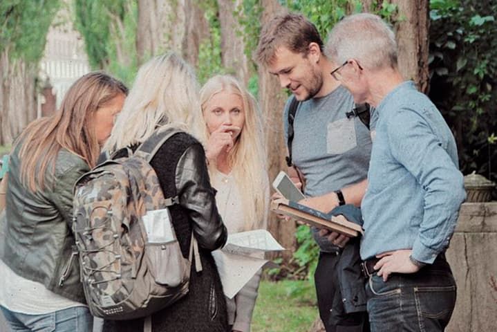 Skyggernes Bog, gådejagt på Assistens Kirkegård i København